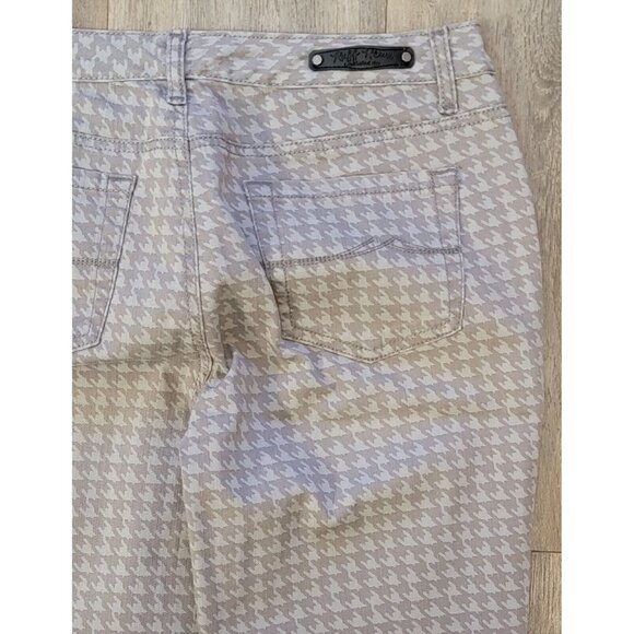 Ruff Hewn Gray Womens Size 10 Pants Geometric Pattern Skinny Leg - Picture 8 of 8